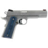 Colt 1911 Government Competition 45 Auto (ACP) 5in Stainless Steel w/ G10 Blue & Black Grips Pistol - 8+1 Rounds 2 A18 result 1