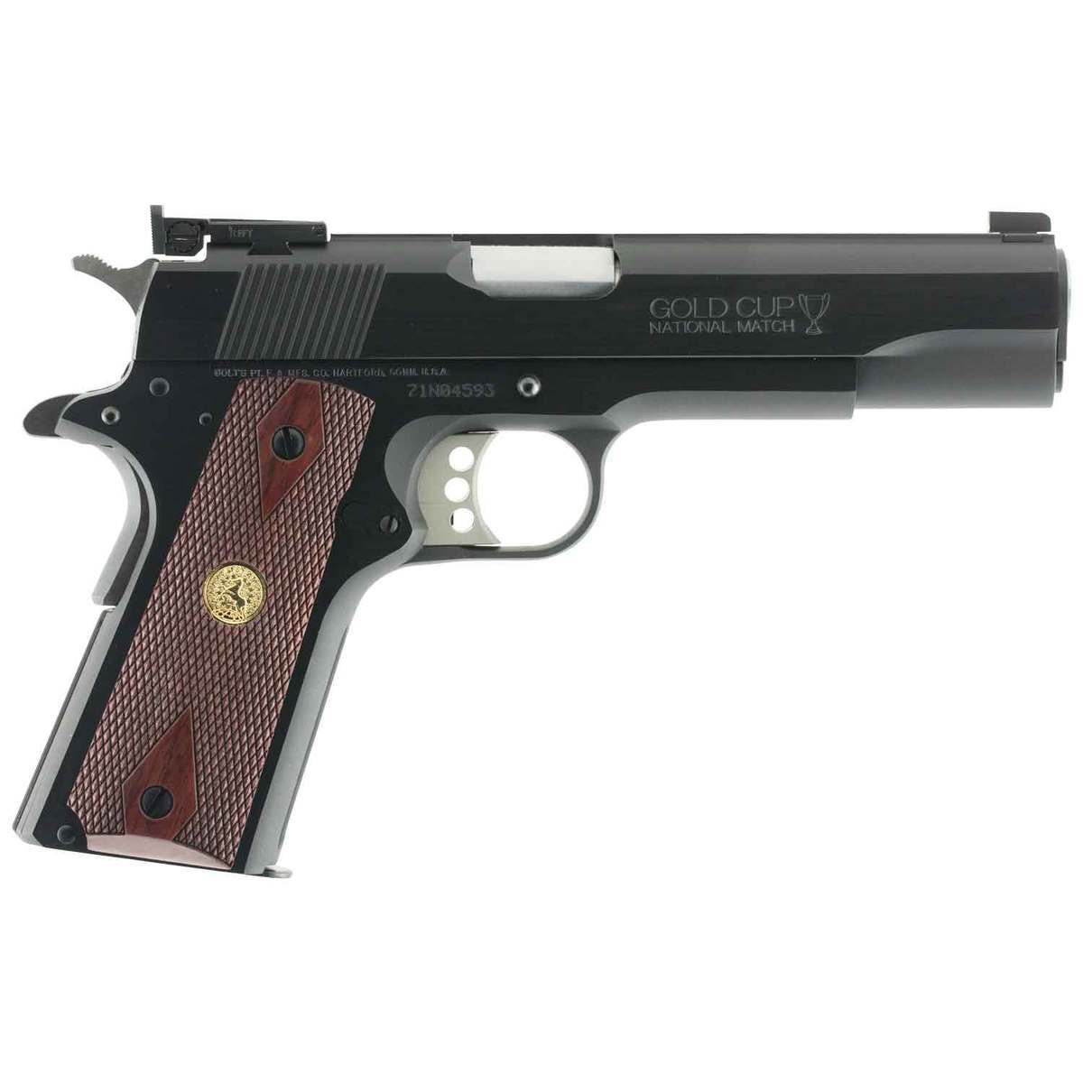 Colt Gold Cup National Match 1911 45 Auto (ACP) Blued Pistol - 8+1 Rounds 1 A19 result 1