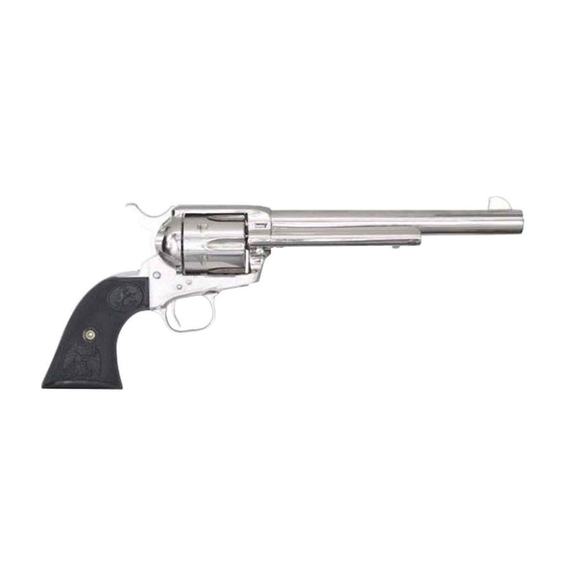 Colt Single Action Army Peacemaker 45 (Long) Colt 7.5in Nickel Revolver - 6 Rounds 1 A53 result