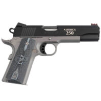 Colt 1911 Government 250th Anniversary 45 Auto (ACP) 5in Blued/Stainless Pistol - 8+1 Rounds