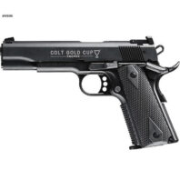 Colt 1911 Gold Cup Trophy 22 Long Rifle 5in Matte Black Pistol - 12+1 Rounds